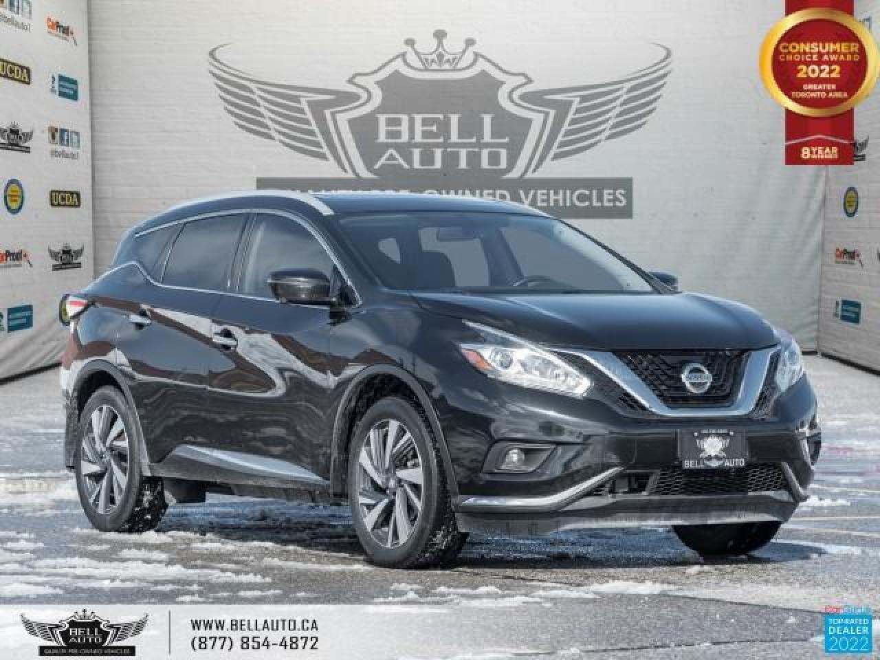 2018 Nissan Murano Platinum, AWD, BackupCam, Navi, Pano, Leather, CVT, NoAccident Photo32