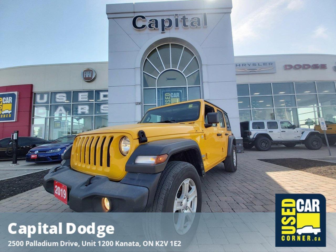 Used 2019 Jeep Wrangler UNLIMITED SPORT for sale in Kanata, ON