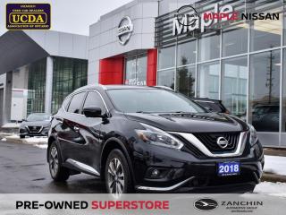 Used 2018 Nissan Murano SL AWD Navi Blind Spot Apple Carplay Remote Start for sale in Maple, ON