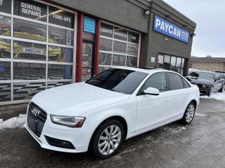 <p>HERE IS A NICE SPORTY AUDI A4 FOR YOUR DRIVING PLASURE LOOKS AND DRIVES GREAT SOLD CERTIFIED COME CHECK IT OUT OR CALL 5195706463 FOR AN APPOINTMENT .TO SEE OUR FULL INVENTORY PLS GO TO PAYCANMOTORS.CA</p>