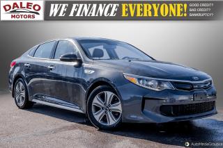 <p>The 2018 Kia Optima Hybrid EX with a backup camera, leather upholstery, a panoramic roof, and heated seats offers a luxurious and fuel-efficient driving experience. The Optima Hybrid is a fuel-efficient and eco-friendly vehicle, making it an excellent choice for those seeking an environmentally conscious sedan.</p><p> </p><p>WE FINANCE EVERYONE! Good Credit, Bad Credit, No Credit? – Guaranteed Auto Loans! Apply Online @ www.DaleoMotors.ca *down payment may be required*<br /><br />Main Office<br />1575 Main St. E.</p><p> </p><p>Overflow Lot<br />1553 Main St. E<br /><br />Hamilton’s Auto Sales & Financing Experts! With Over 30 Years Experience; We Can Help! Let our team of finance specialists find you a competitive rate & flexible terms to best accommodate your needs. We offer financing options regardless of credit history including: Bankruptcy, Collections, Previous Repossession, Written-Off Loans, Late Payment history & more! We also offer NO CREDIT CHECK – Buy Here, Pay Here In-House leasing. Apply Online Now at www.DaleoMotors.ca for a No-Obligation, Pre-Approval.<br /><br />At Daleo Motors, we offer HONEST, ALL-IN PRICING! The Price You See is the Price you Pay – Absolutely, NO HIDDEN FEES! Our List Price Includes: Safety Certification & OMVIC fee. We welcome you to view, inspect, test drive, and have it INDEPENDENTLY INSPECTED BY A MECHANIC OF YOUR CHOICE. <br /><br />Certification included at no extra cost. All sales/leases are subject to licensing charges, & HST</p><div class=row style=box-sizing: border-box; display: flex; flex-wrap: wrap; margin-right: -15px; margin-left: -15px; color: #212529; font-family: -apple-system, BlinkMacSystemFont, Segoe UI, Roboto, Helvetica Neue, Arial, Noto Sans, sans-serif, Apple Color Emoji, Segoe UI Emoji, Segoe UI Symbol, Noto Color Emoji; font-size: 16px; background-color: #ffffff;><div class=col style=box-sizing: border-box; position: relative; width: 960px; padding-right: 15px; padding-left: 15px; flex-basis: 0px; flex-grow: 1; max-width: 100%;><p class= style=box-sizing: border-box; margin-top: 0px; margin-bottom: 1rem;>Please <a style=box-sizing: border-box; color: #ae353b; text-decoration-line: none; background-color: transparent; href=https://www.daleomotors.ca/contact/>contact us</a> to confirm pricing, features, odometer, and availability of this vehicle. Although every effort is made to provide accurate, reliable, and current information, we provide no guarantee as to the reliability, completeness, or accuracy of the information; and it may be subject to change without notice.</p><p>All of our vehicles are priced back on year, make, model, kms and condition.</p><p> </p><p><a href=https://acrobat.adobe.com/id/urn:aaid:sc:VA6C2:145791ca-0e44-4561-b655-79965de0f8c8 target=_blank rel=noopener>A4226</a></p></div></div>