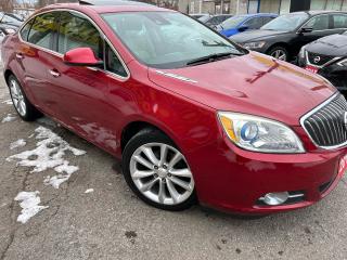 Used 2014 Buick Verano NAVI/CAMERA/LEATHER/ROOF/P.SEAT/LOADED/ALLOYS for sale in Scarborough, ON