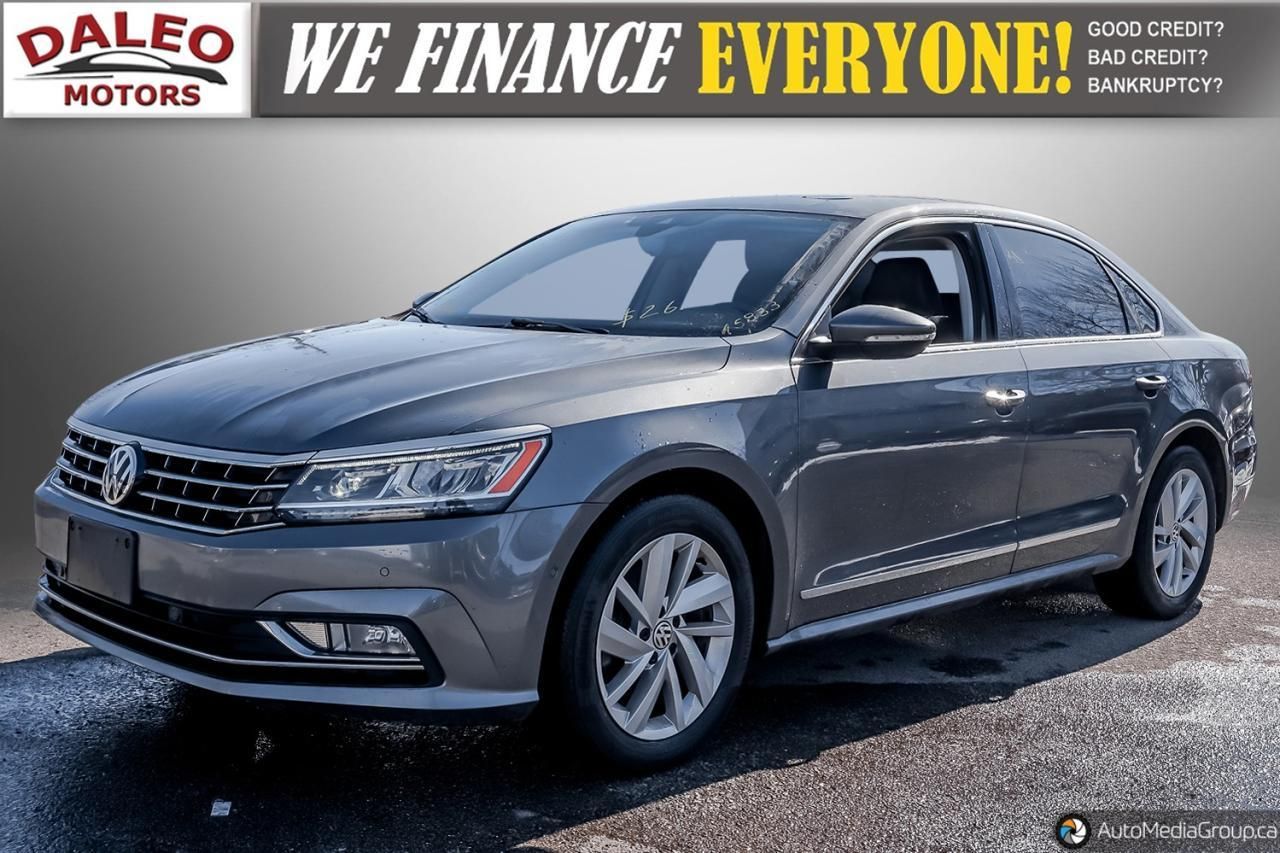 2018 Volkswagen Passat Comfortline / LTHR / NAV / S.ROOF / H.SEAT / B.CAM