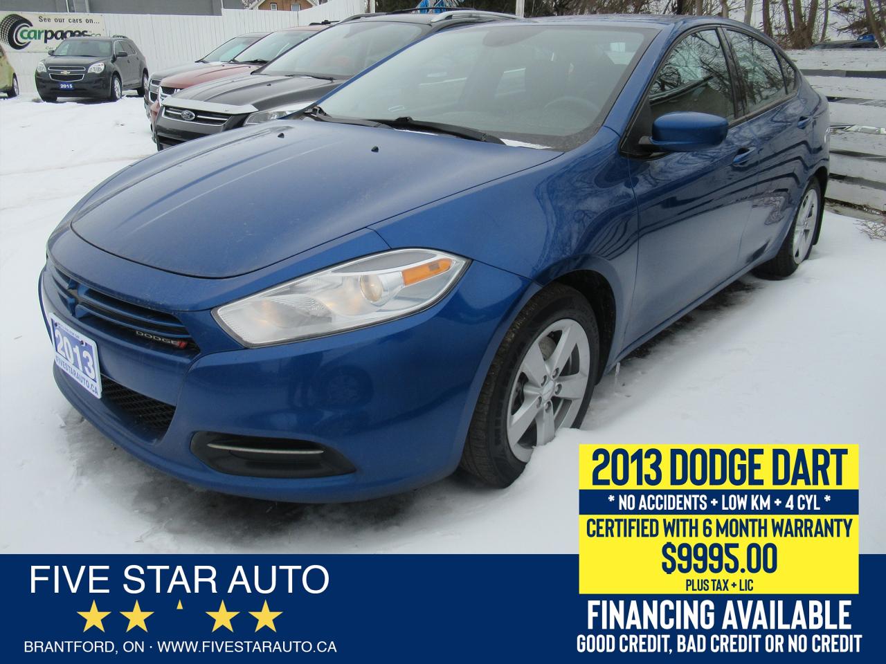 2013 Dodge Dart AERO TURBO *No Accidents* Certified + Warranty - Photo #1