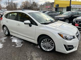 Used 2016 Subaru Impreza Limited/AUTO/CAMERA/ROOF/BLUE TOOTH/ALLOYS for sale in Scarborough, ON