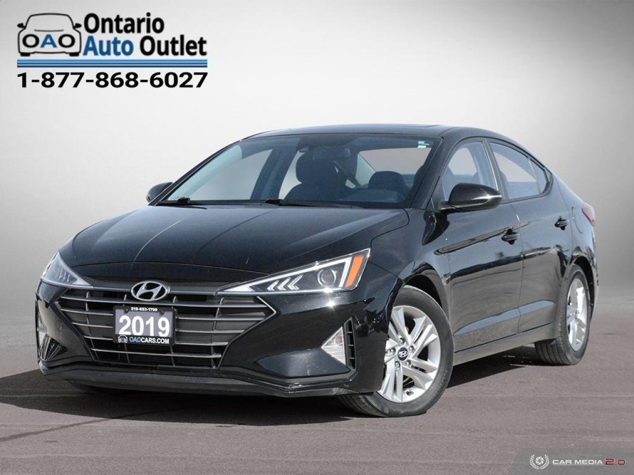 2019 Hyundai Elantra PREFERRED SUN AND SAFETY / NO ACCIDENTS