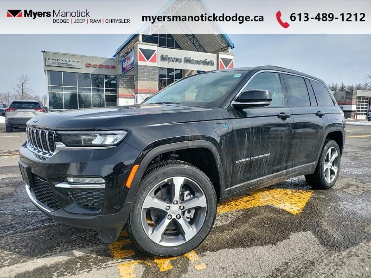 New 2023 Jeep Grand Cherokee 4xe Base  - Hybrid -  Heated Seats - $270.61 /Wk for sale in Ottawa, ON