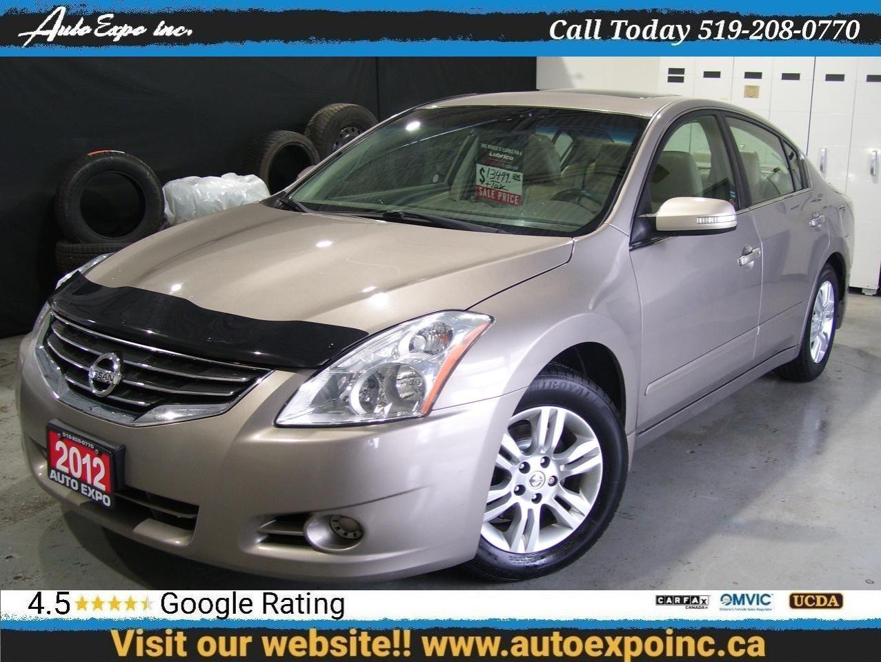 2012 Nissan Altima 2.5 SL,BACKUP CAMERA,BLUETOOTH,CETIFIED,LEATHER - Photo #1