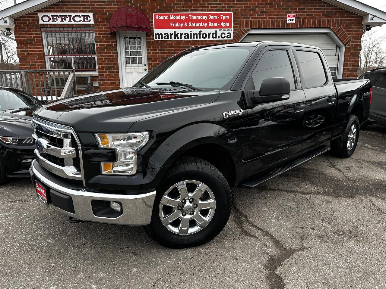 2016 Ford F-150 XLT Crew 6.5Bed Panoramic Bluetooth XM A/C Alloys