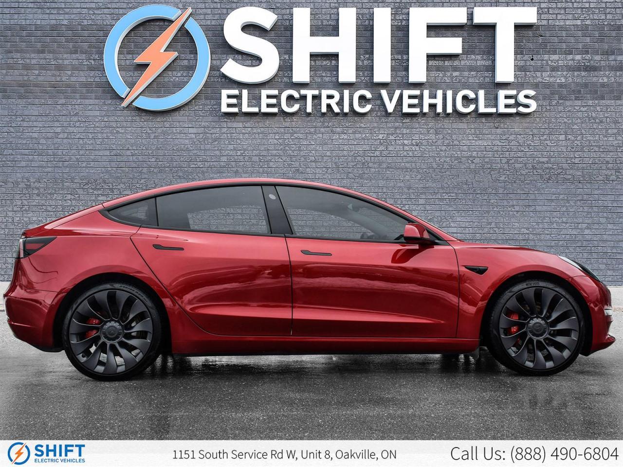 Used 2021 Tesla Model 3 PERFORMANCE RED EXTERIOR $2,600 OPTION! for sale in Oakville, ON