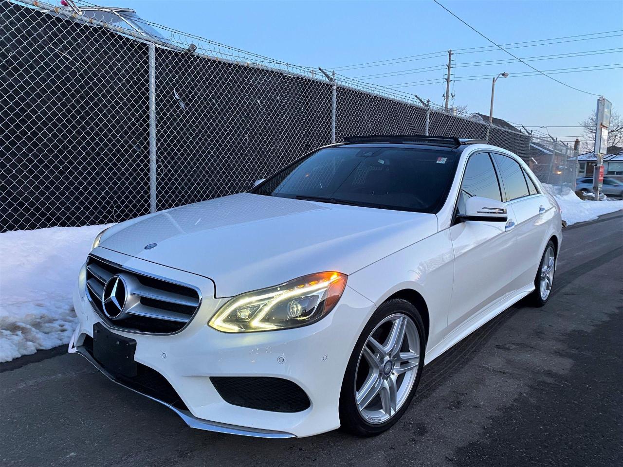 2014 Mercedes-Benz E-Class E350-4MATIC-AMG-SPORT-NAVI-CAMERA-DRIVER ASSIST - Photo #1