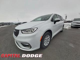 This Chrysler Pacifica delivers a Regular Unleaded V-6 3.6 L engine powering this Automatic transmission. WHEELS: 17 X 7 ALUMINUM (STD), TRANSMISSION: 9-SPEED AUTOMATIC (STD), TIRES: 235/65R17 BSW AS (STD).*This Chrysler Pacifica Comes Equipped with These Options *QUICK ORDER PACKAGE 27L -inc: Engine: 3.6L Pentastar VVT V6 w/ESS, Transmission: 9-Speed Automatic , SAFETY SPHERE -inc: 360 Surround-View Camera, Parallel & Perpendicular Park Assist, Park-Sense Front/Rear Park Assist w/Stop, ENGINE: 3.6L PENTASTAR VVT V6 W/ESS (STD), ENGINE BLOCK HEATER, BRIGHT WHITE, BLACK/ALLOY W/BLK STITCH, CAPRICE LEATHERETTE BUCKET SEATS, BLACK SEATS, Wheels w/Machined w/Painted Accents Accents, Vinyl Door Trim Insert, Valet Function.* Why Buy From Us? *Thank you for choosing Capital Dodge as your preferred dealership. We have been helping customers and families here in Ottawa for over 60 years. From our old location on Carling Avenue to our Brand New Dealership here in Kanata, at the Palladium AutoPark. If youre looking for the best price, best selection and best service, please come on in to Capital Dodge and our Friendly Staff will be happy to help you with all of your Driving Needs. You Always Save More at Ottawas Favourite Chrysler Store* Stop By Today *Stop by Capital Dodge Chrysler Jeep located at 2500 Palladium Dr Unit 1200, Kanata, ON K2V 1E2 for a quick visit and a great vehicle!