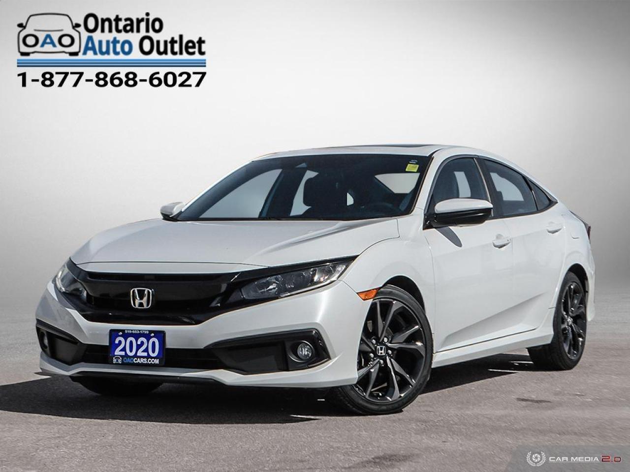 2020 Honda Civic SPORT / NO ACCIDENTS / HEATED SEATS / CARPLAY