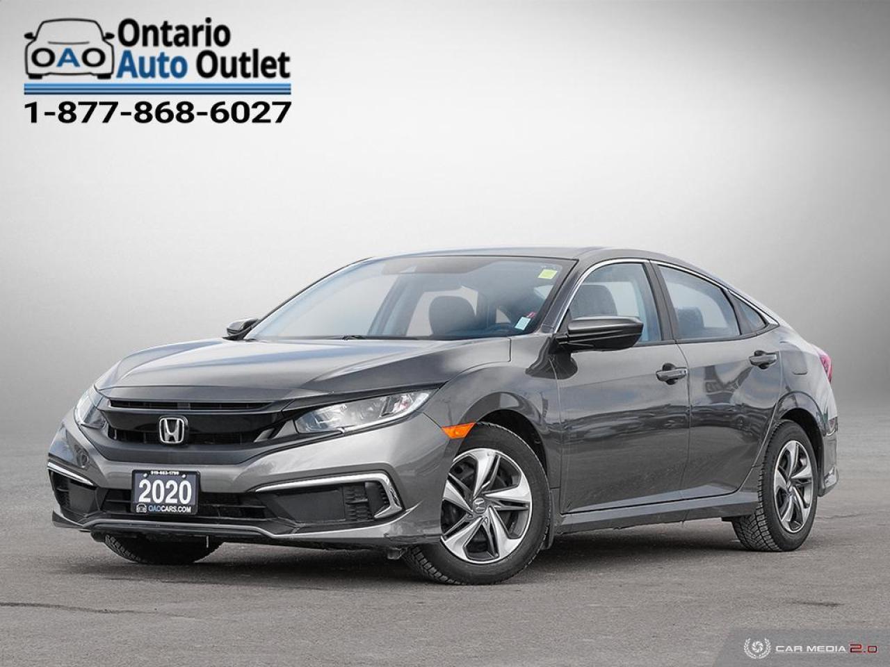 2020 Honda Civic LX / NO ACCIDENTS / HEATED SEATS / CARPLAY