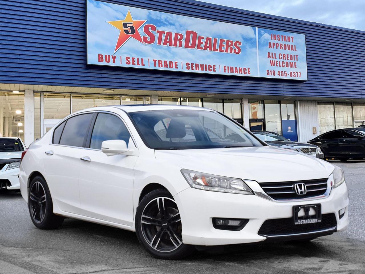 Used 2014 Honda Accord Sedan NAV LEATHER SUNROOF LOADED! WE FINANCE ALL CREDIT for sale in London, ON