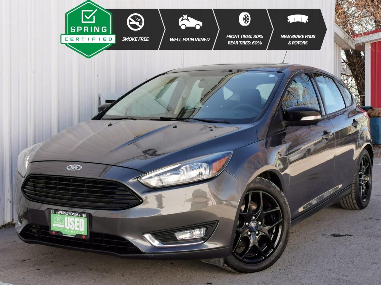Used 2018 Ford Focus SEL SMOKE-FREE, LOCAL TRADE, WELL MAINTAINED, PET-FREE for sale in Cranbrook, BC