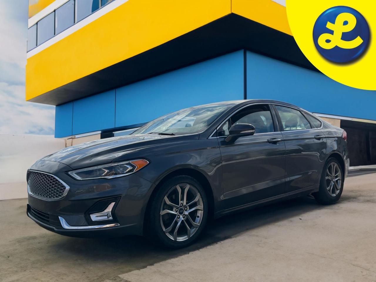 Used 2020 Ford Fusion Hybrid Titanium * Sunroof *  Navigation * Heated/Cooled Leather Seats * Remote Start * Blind Spot Assist * Rear Cross Traffic * Driver Alert * Lane Keeping S for sale in Cambridge, ON