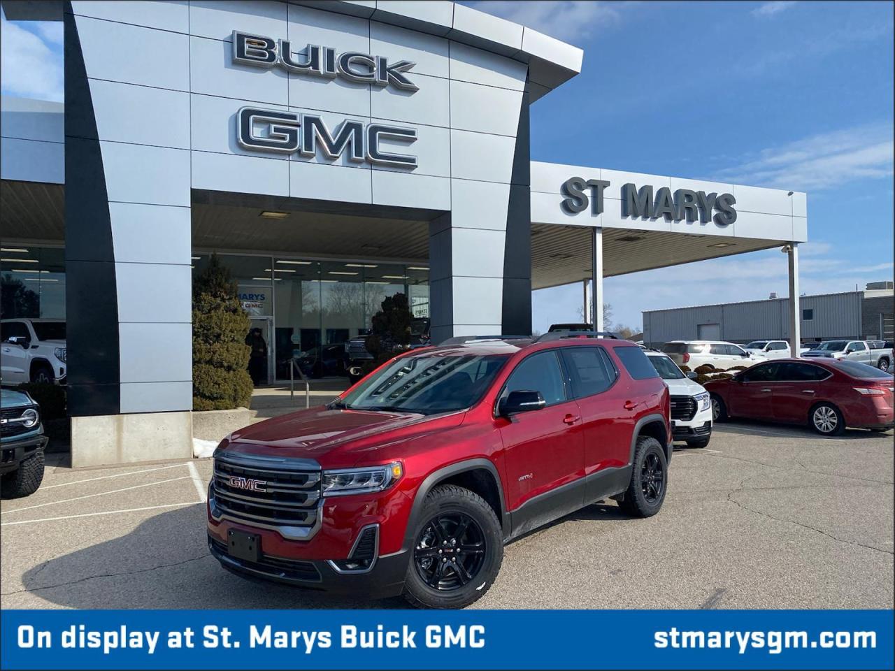 New 2023 GMC Acadia AT4 AWD for sale in St. Marys, ON