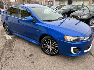 Used 2017 Mitsubishi Lancer AWD/CAMERA/LEATHER/ROOF/LOADEDALLOYS for sale in Scarborough, ON