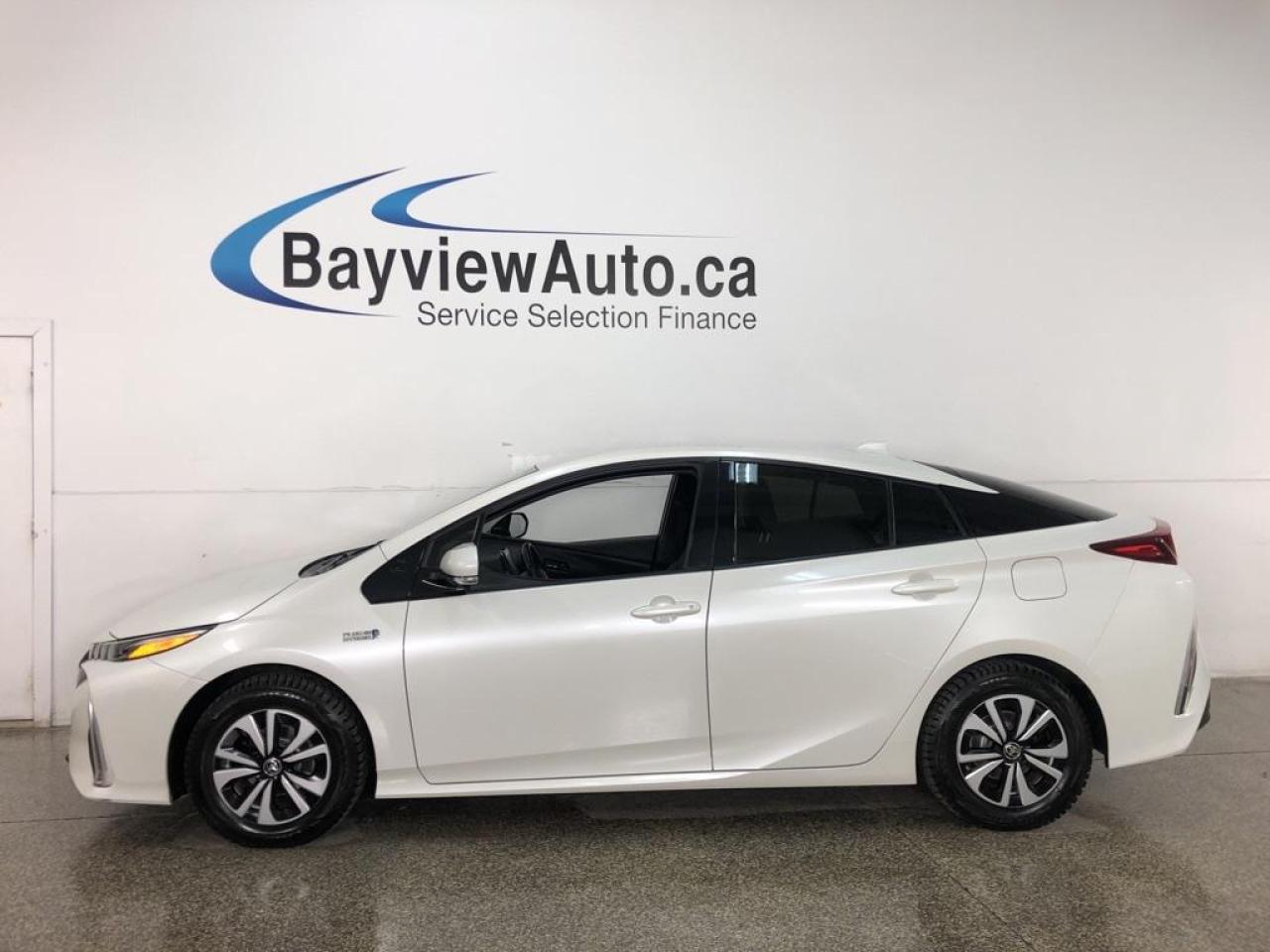 Used 2019 Toyota Prius Prime - CHARGE CABLE! HTD LTHR! LONG SCREEN! NEW WINTERS! 93,000KMS! for sale in Belleville, ON