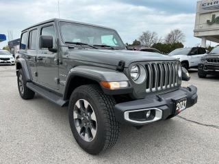 Used 2021 Jeep Wrangler SAHARA 4X4 for sale in Goderich, ON