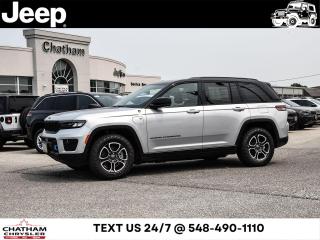 New 2023 Jeep Grand Cherokee 4xe Trailhawk for sale in Chatham, ON
