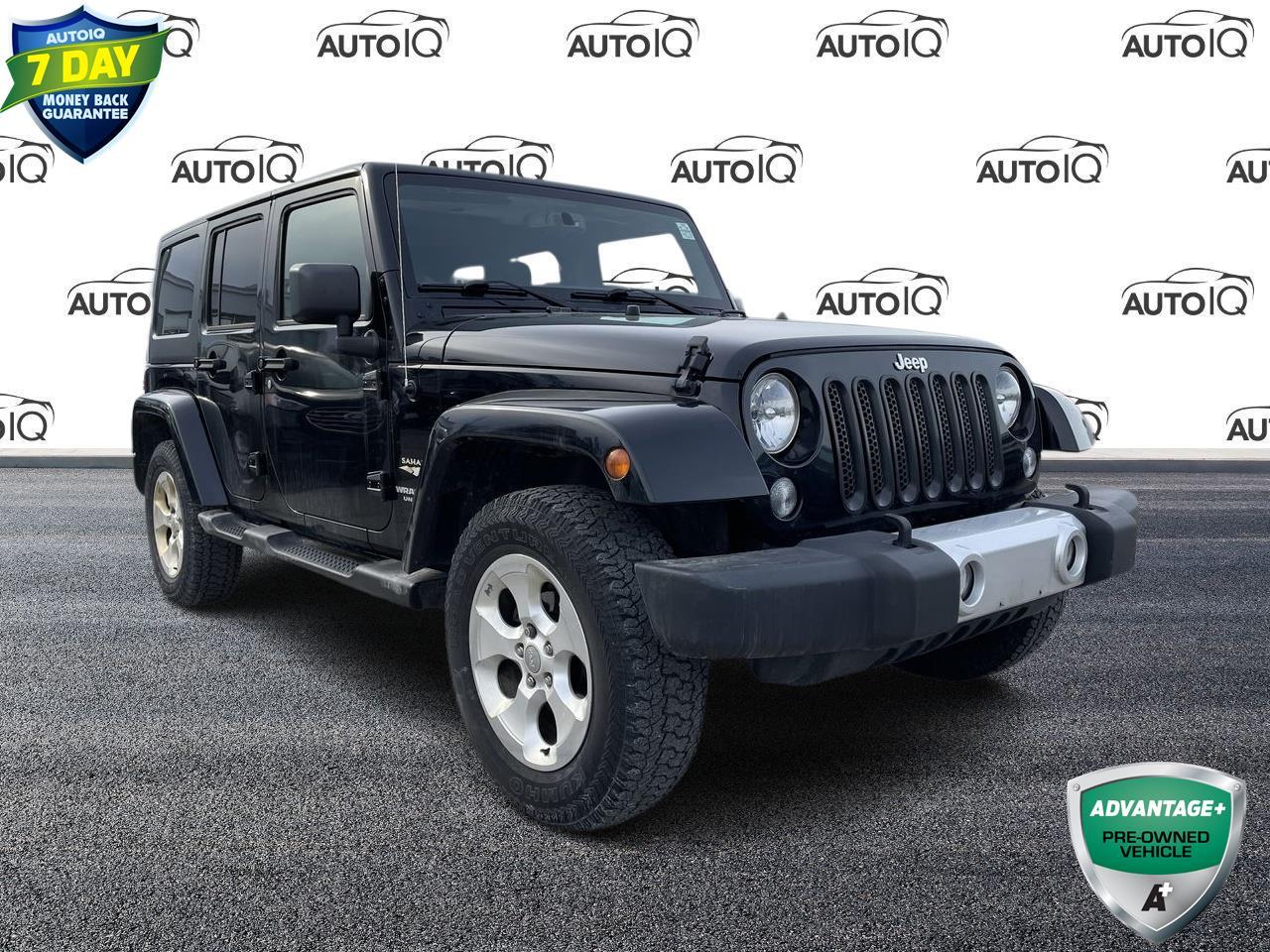 Used 2015 Jeep Wrangler Unlimited Sahara Well Maintained, 1 Owner Wrangler for sale in St. Thomas, ON