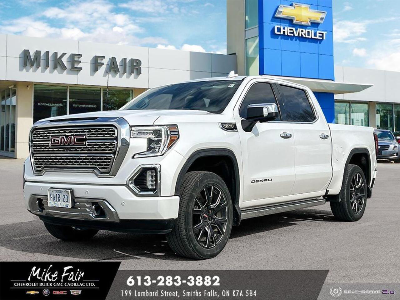 Used 2022 GMC Sierra 1500 Limited Denali keyless start, power sunroof, rear camera mirror, heated/vented front seats for sale in Smiths Falls, ON