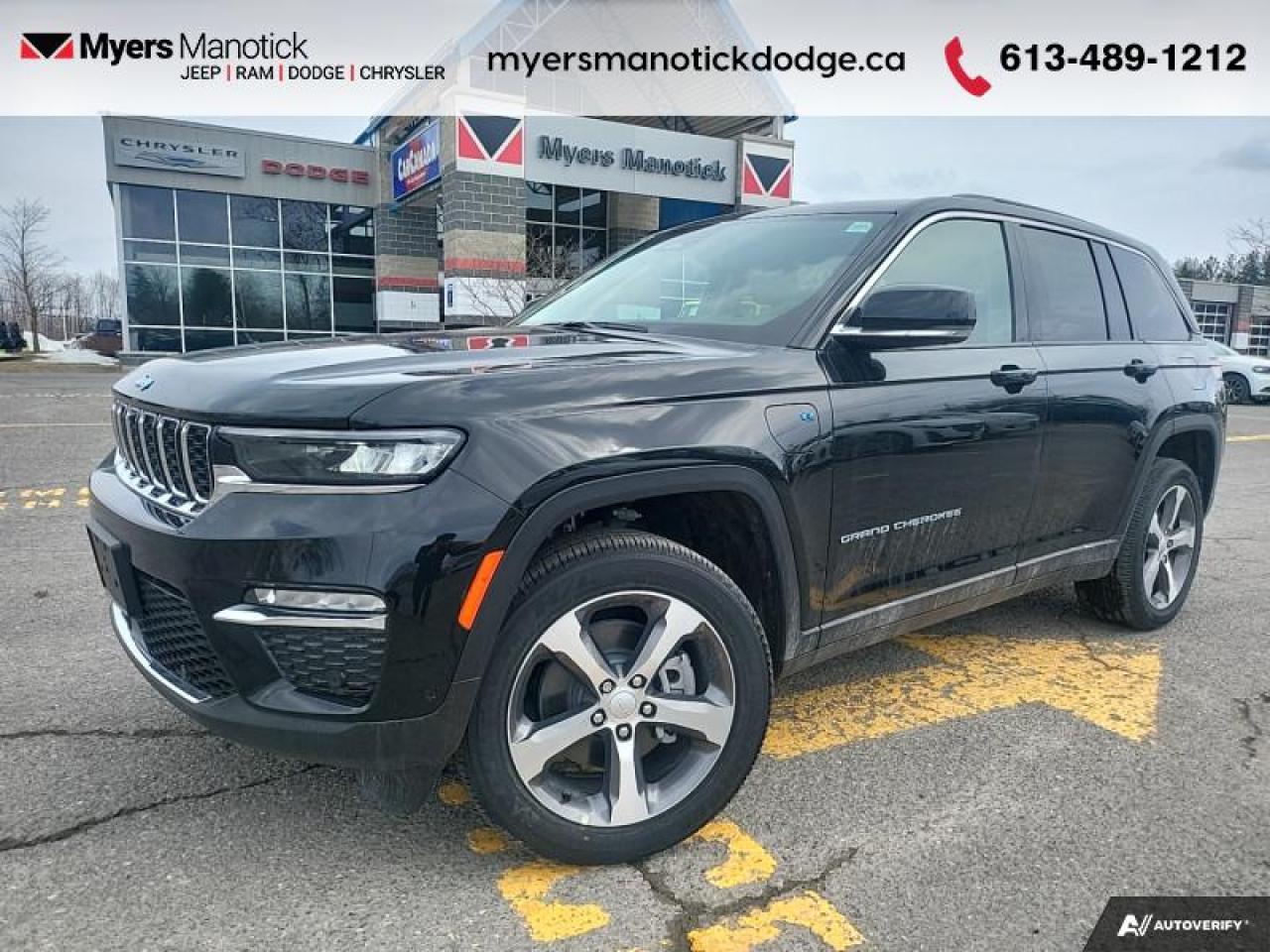 New 2023 Jeep Grand Cherokee 4xe Base  Hybrid, LuxTech II  - $253.85 /Wk for sale in Ottawa, ON