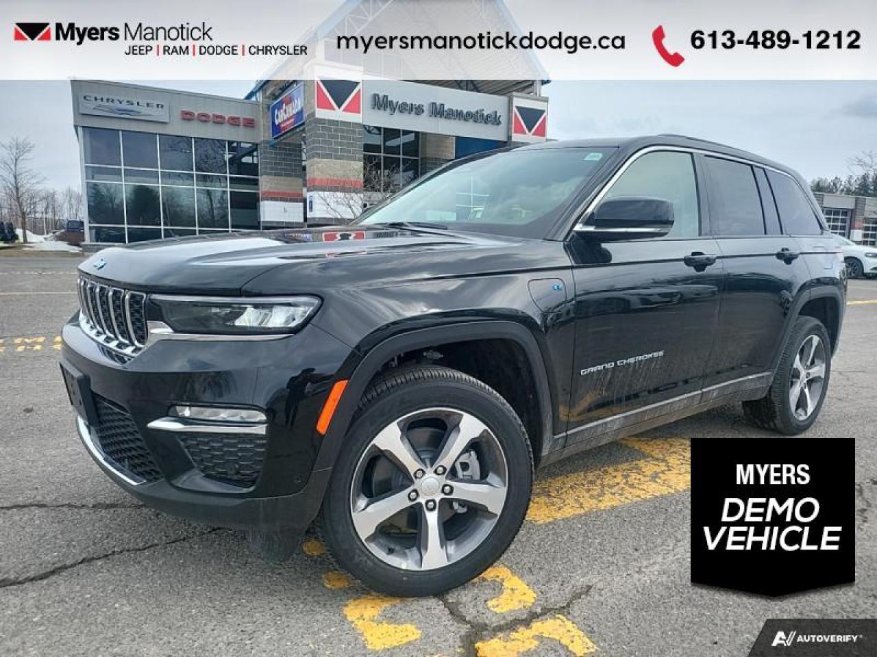 Used 2023 Jeep Grand Cherokee 4xe LUXURY  Hybrid, LuxTech II  - $253.85 /Wk for sale in Ottawa, ON