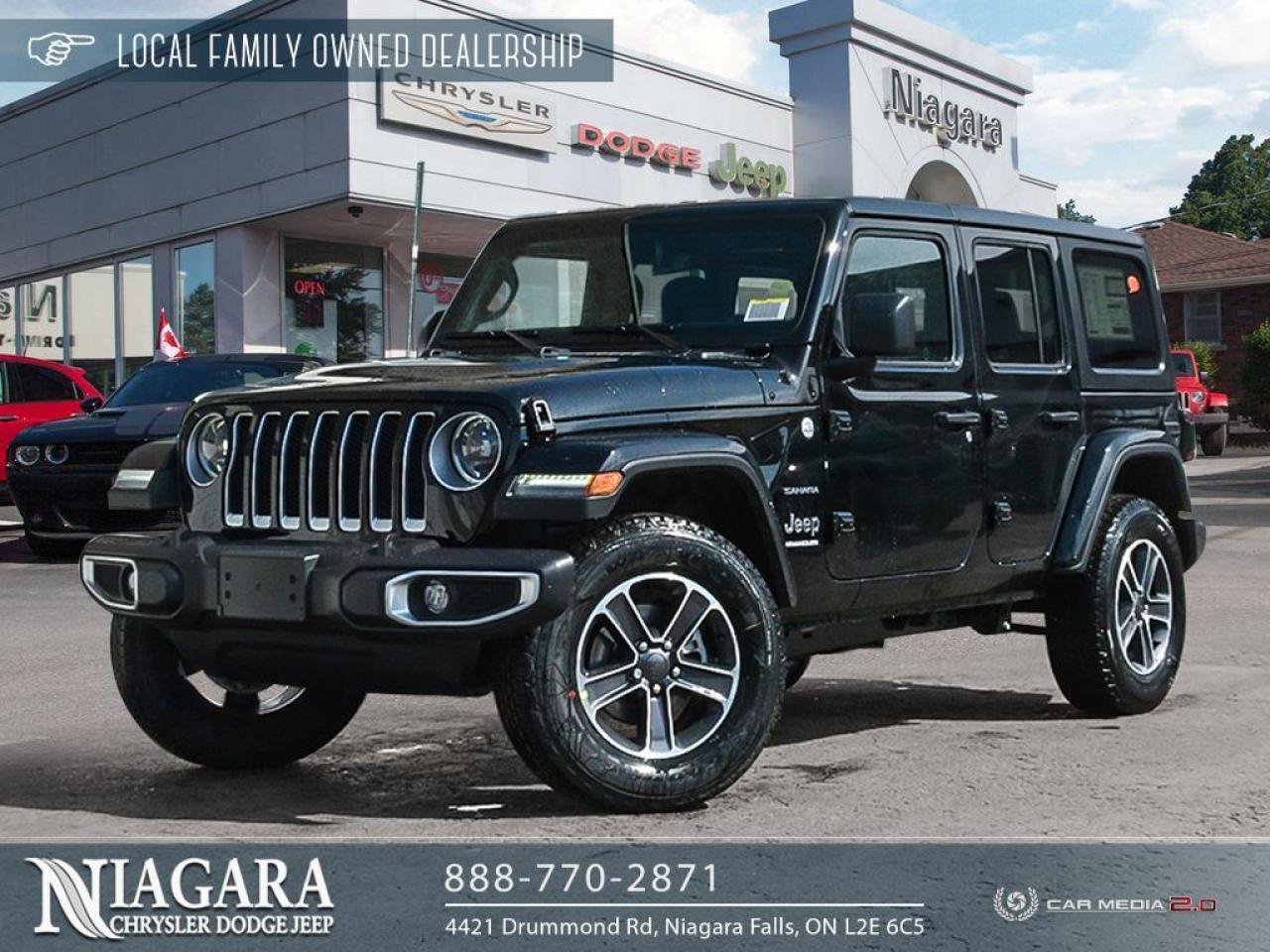 New 2023 Jeep Wrangler 4-Door Sahara for sale in Niagara Falls, ON