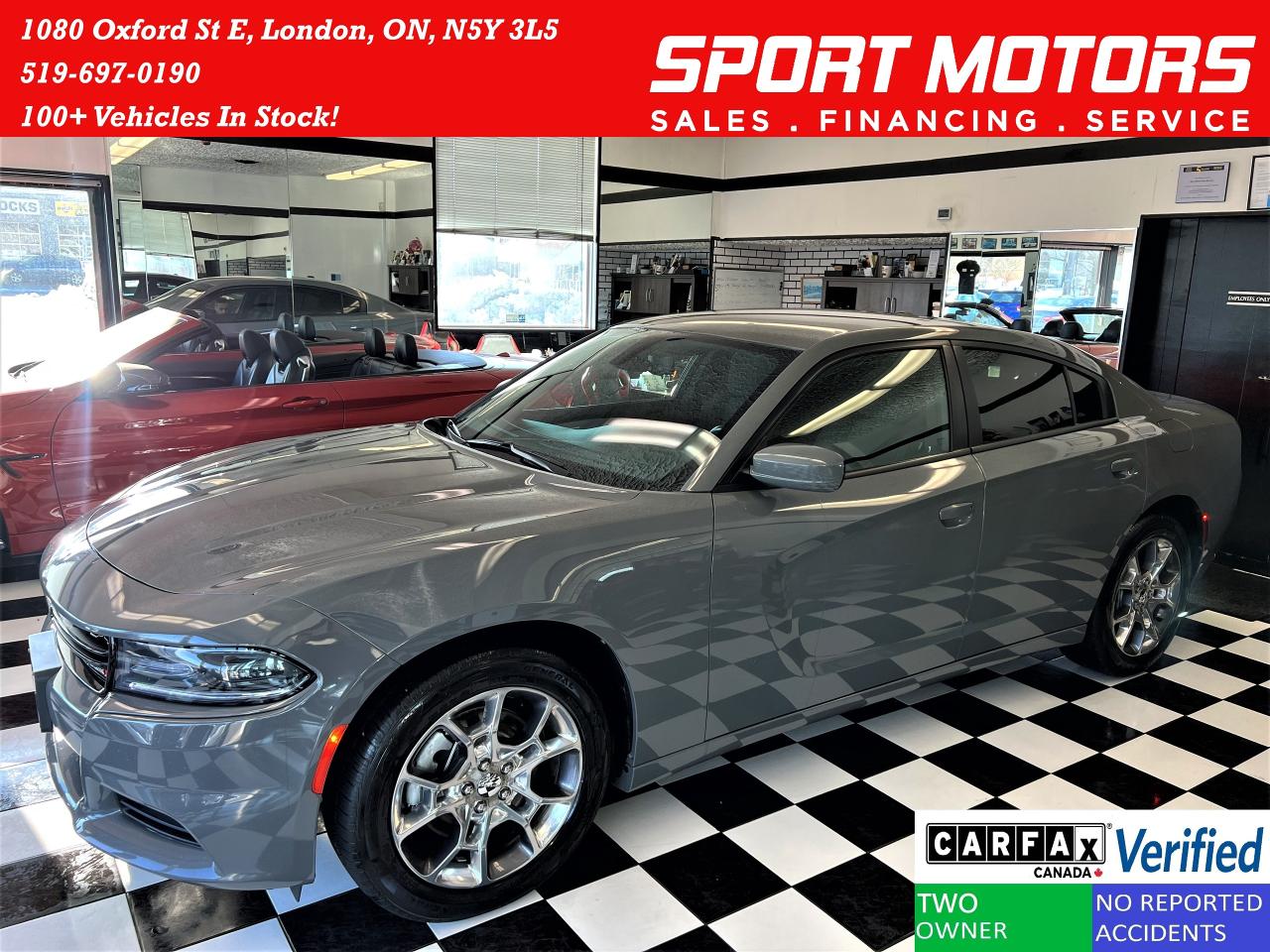 2017 Dodge Charger SXT AWD+Heated Seats+Remote Start+Clean Carfax