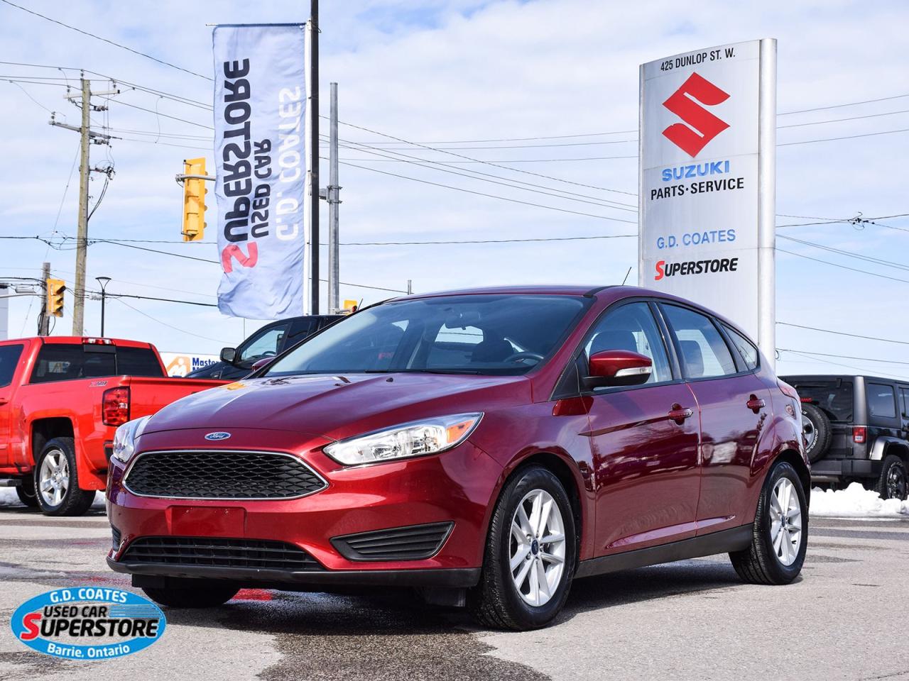 Used 2017 Ford Focus SE ~Heated Seats ~Bluetooth ~Camera for sale in Barrie, ON