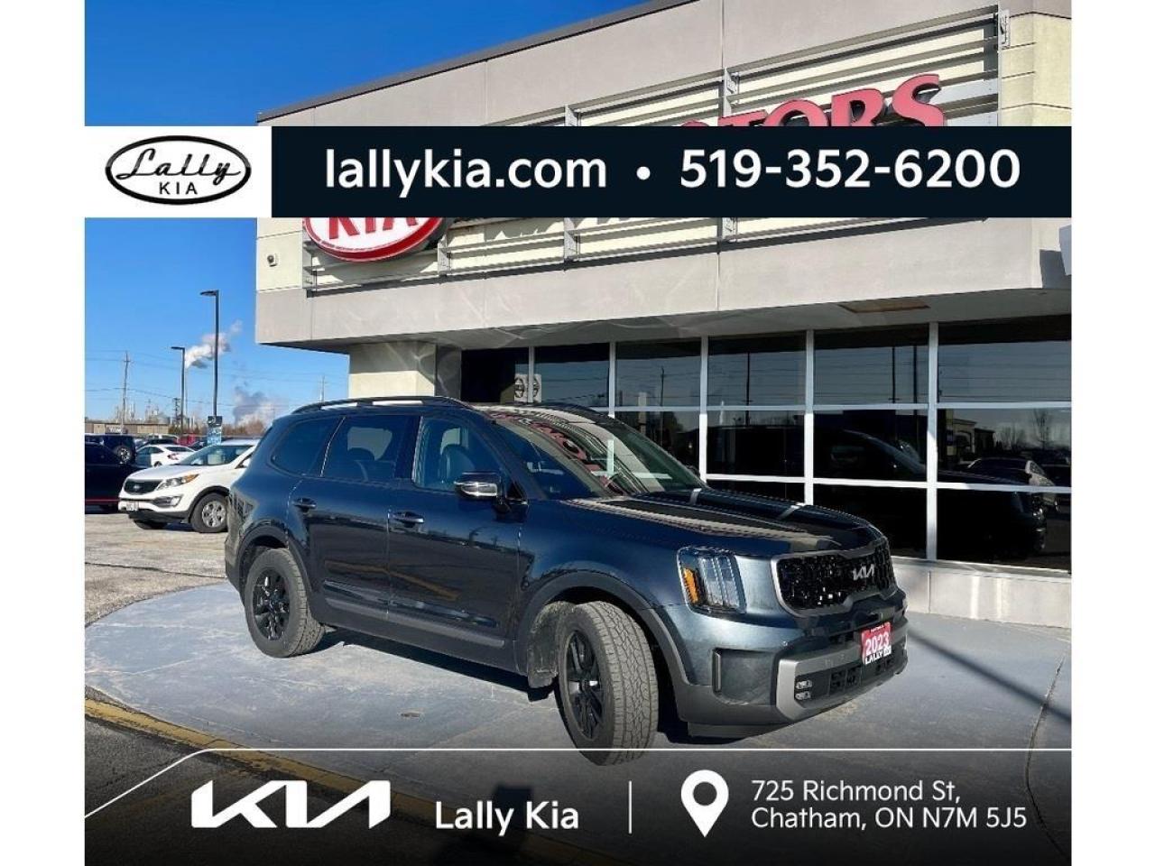 New 2023 Kia Telluride X-Pro DEALER DEMO for sale in Chatham, ON