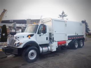 2010 International 7400 Garbage Truck Air Brakes, Diesel 9.3L, 2 door, automatic, 6X4, cruise control, air conditioning, AM/FM radio, CD player, white exterior, grey interior, cloth. Certification and Decal valid until February 2024. $37,810.00 plus $375 processing fee, $38,185.00 total payment obligation before taxes.  Listing report, warranty, contract commitment cancellation fee, financing available on approved credit (some limitations and exceptions may apply). All above specifications and information is considered to be accurate but is not guaranteed and no opinion or advice is given as to whether this item should be purchased. We do not allow test drives due to theft, fraud and acts of vandalism. Instead we provide the following benefits: Complimentary Warranty (with options to extend), Limited Money Back Satisfaction Guarantee on Fully Completed Contracts, Contract Commitment Cancellation, and an Open-Ended Sell-Back Option. Ask seller for details or call 604-522-REPO(7376) to confirm listing availability.