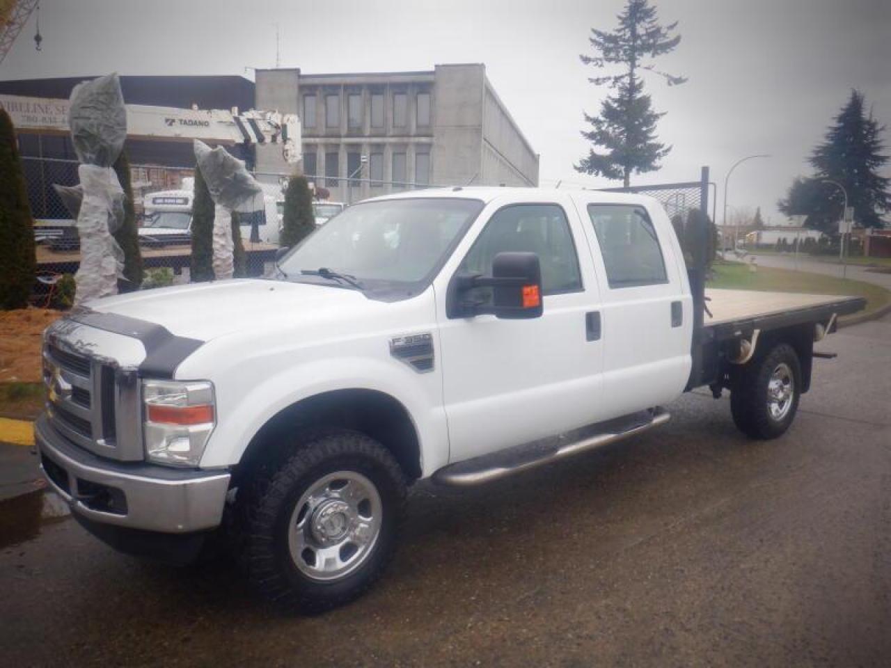 Used 2008 Ford F-350 SD Crew Cab 9 Foot Flat Deck 4WD for sale in Burnaby, BC