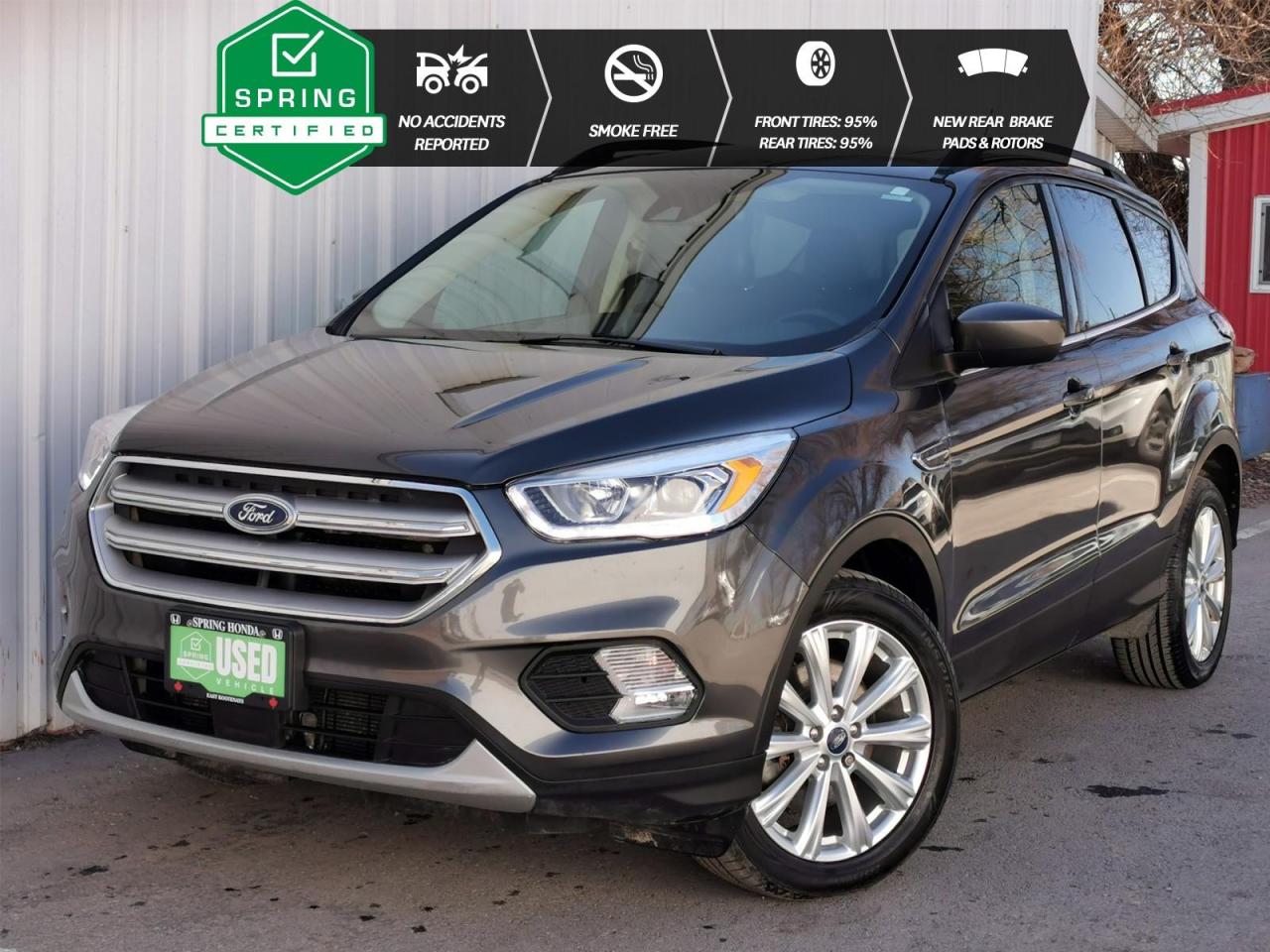 Used 2019 Ford Escape SEL NO REPORTED ACCIDENTS, SMOKE-FREE, NEW REAR BRAKES, TIRES WITH 95% TREAD LEFT for sale in Cranbrook, BC
