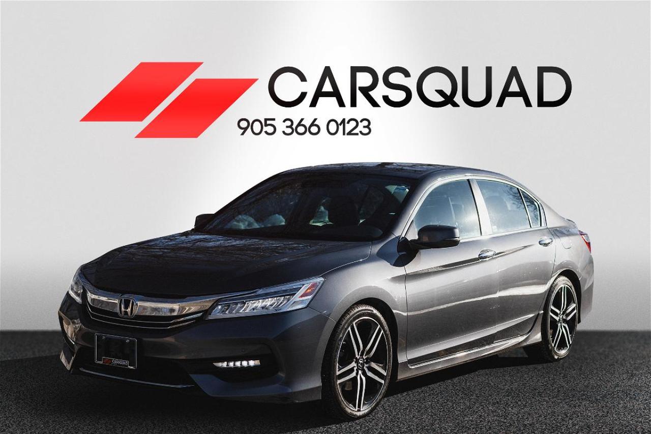Used 2017 Honda Accord Touring | NO ACCIDENTS | FREE SAFETY | LOADED for sale in Mississauga, ON