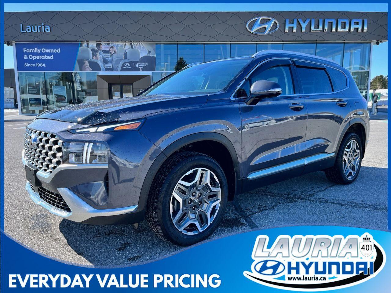 Used 2022 Hyundai Santa Fe Hybrid 1.6T AWD Luxury - LIKE NEW for sale in Port Hope, ON