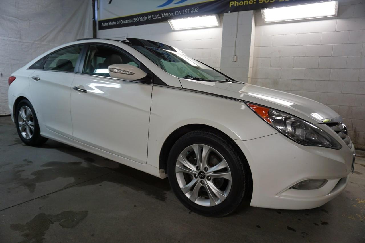 Used 2012 Hyundai Sonata LIMITED *FREE ACCIDENT*1 OWNER* CERTIFIED CAMERA NAV BLUETOOTH LEATHER HEATED SEATS PANO ROOF for sale in Milton, ON