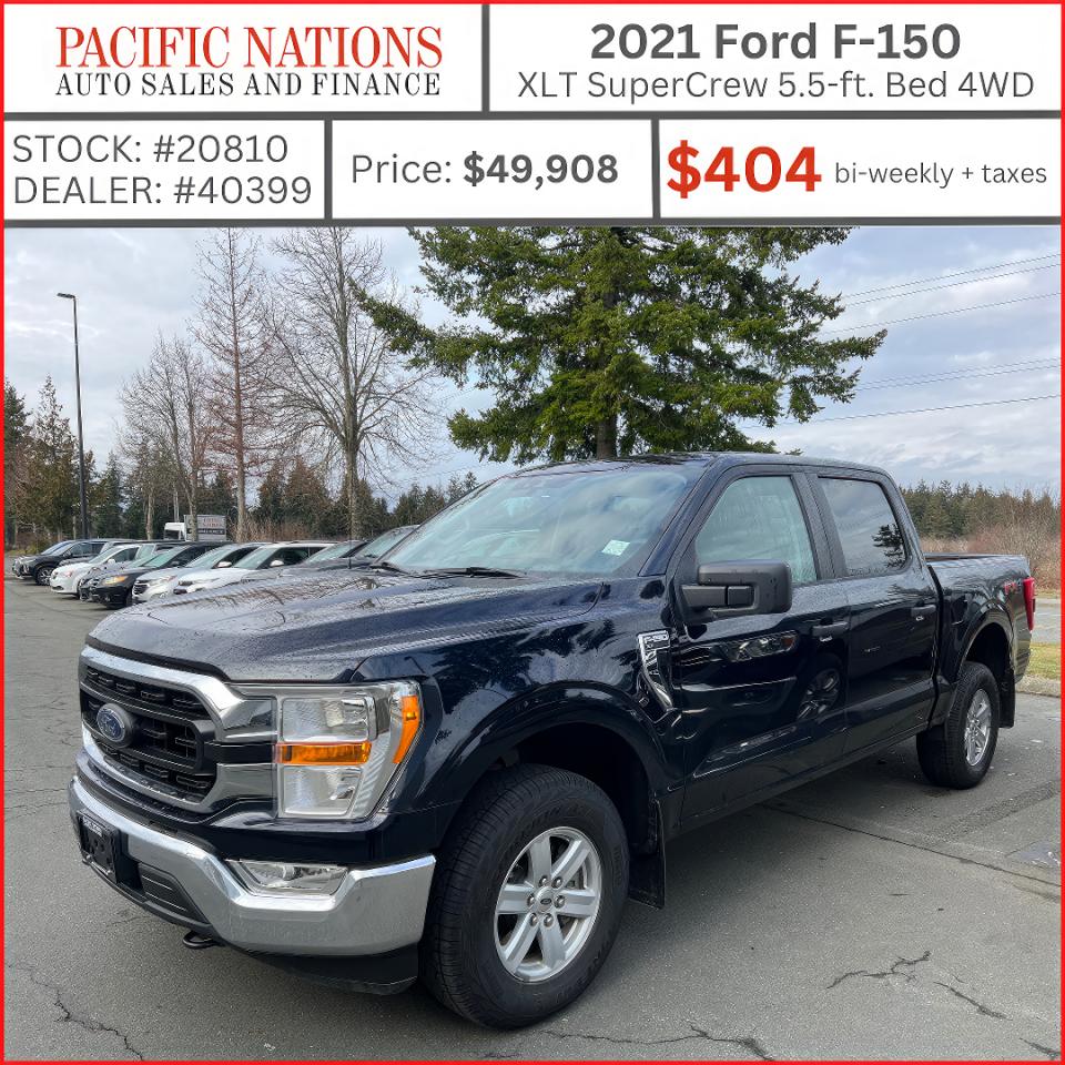 2021 Ford F-150 XLT SuperCrew 5.5-ft. Bed 4WD