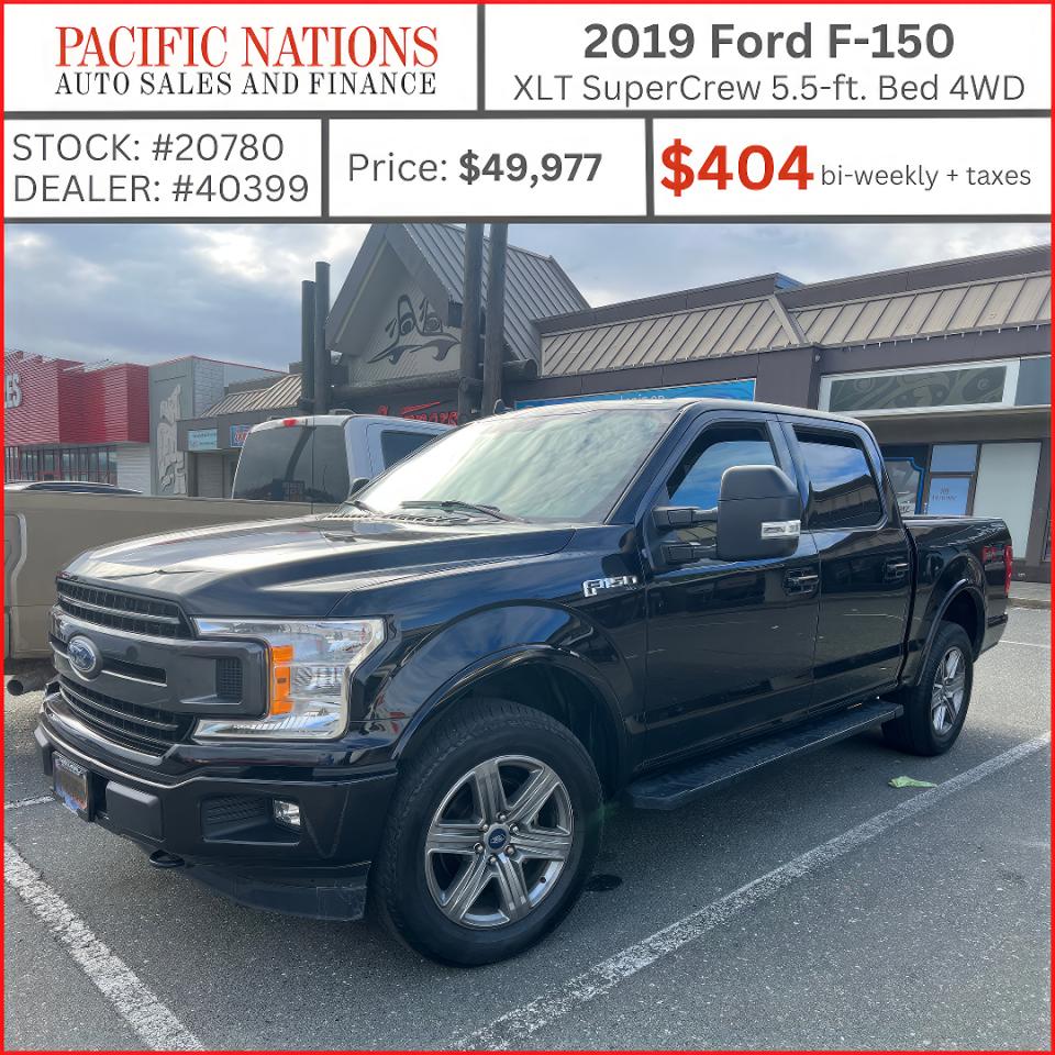 2019 Ford F-150 XLT SuperCrew 5.5-ft. Bed 4WD