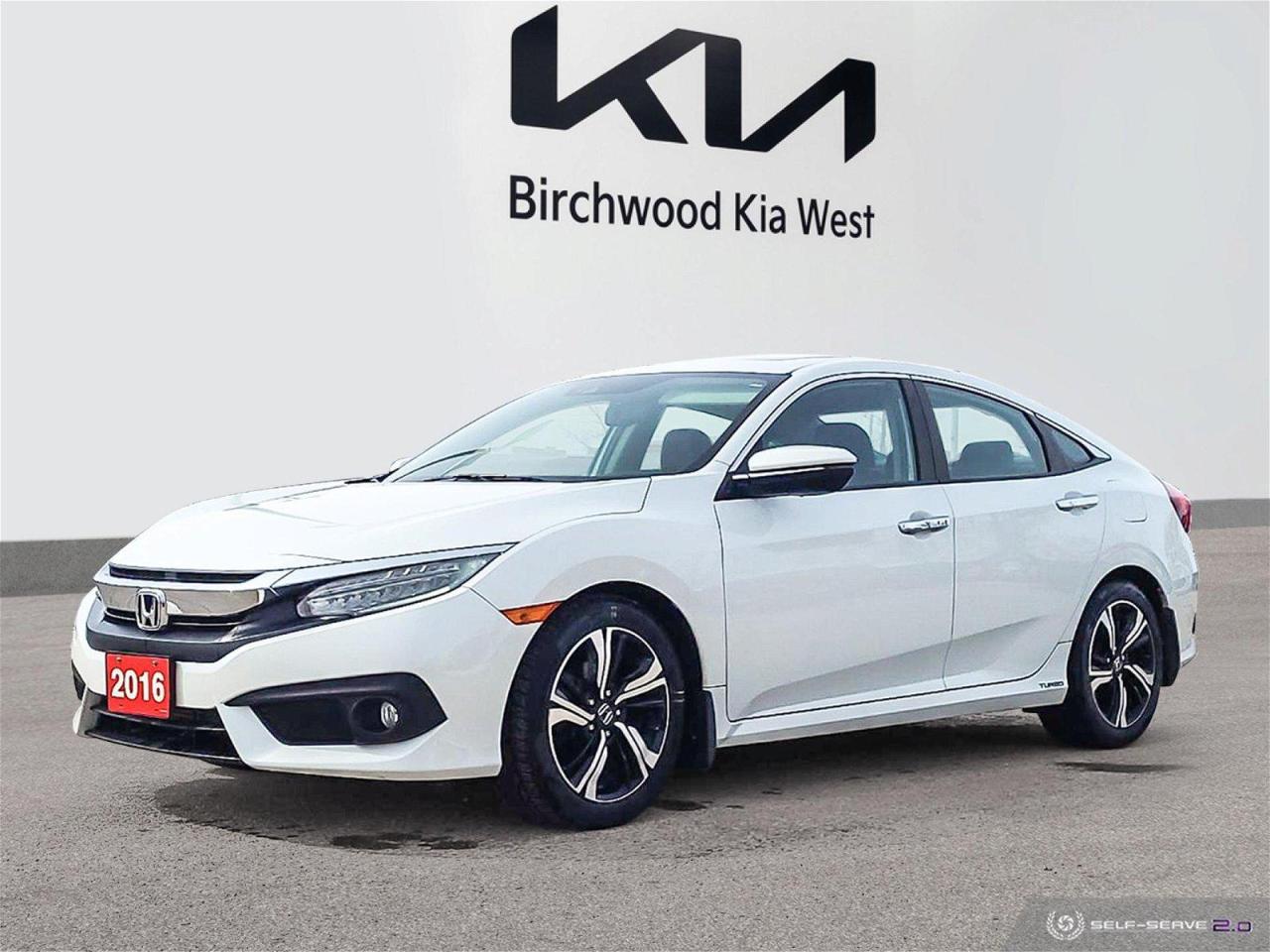 Used 2016 Honda Civic Touring Moonroof | Navi | Leather for sale in Winnipeg, MB