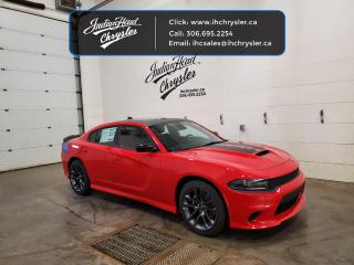 <b>Sport Suspension,  Aluminum Wheels,  Remote Start,  4G Wi-Fi,  Apple CarPlay!</b><br> <br> <br> <br>  This Dodge Charger has a sport-tuned suspension and accurate steering that lend a decidedly agile feel for such a big car, without compromising a compliant ride. <br> <br>Blending muscle car styling with modern performance and technology, this Dodge Charger is a full-size sedan with attitude. It delivers even more performance than you might expect given its level of comfort and day-to-day usability. From the driver seat to the backseat, this Dodge Charger was crafted to provide the ultimate in high-performance comfort and road-ready confidence.<br> <br> This red sedan  has a 8 speed automatic transmission and is powered by a  370HP 5.7L 8 Cylinder Engine.<br> <br> Our Chargers trim level is R/T. This Charger R/T features sport-tuned suspension and an upgraded powertrain for more performance, and comes with machined aluminum wheels, a lip spoiler, remote engine start, rear parking sensors, mobile hotspot internet access, and other amazing standard features such as power-adjustable front seats with lumbar support, a leather-wrapped steering wheel, proximity keyless entry with push button start, dual-zone front climate control, a 6-speaker Alpine audio system, and a 7-inch infotainment screen powered by Uconnect 4, with Apple CarPlay, Android Auto, and USB mobile projection. This vehicle has been upgraded with the following features: Sport Suspension,  Aluminum Wheels,  Remote Start,  4g Wi-fi,  Apple Carplay,  Android Auto,  Proximity Key. <br><br> View the original window sticker for this vehicle with this url <b><a href=http://www.chrysler.com/hostd/windowsticker/getWindowStickerPdf.do?vin=2C3CDXCT2PH560807 target=_blank>http://www.chrysler.com/hostd/windowsticker/getWindowStickerPdf.do?vin=2C3CDXCT2PH560807</a></b>.<br> <br>To apply right now for financing use this link : <a href=https://www.indianheadchrysler.com/finance/ target=_blank>https://www.indianheadchrysler.com/finance/</a><br><br> <br/> Weve discounted this vehicle $2694. See dealer for details. <br> <br>At Indian Head Chrysler Dodge Jeep Ram Ltd., we treat our customers like family. That is why we have some of the highest reviews in Saskatchewan for a car dealership!  Every used vehicle we sell comes with a limited lifetime warranty on covered components, as long as you keep up to date on all of your recommended maintenance. We even offer exclusive financing rates right at our dealership so you dont have to deal with the banks.
You can find us at 501 Johnston Ave in Indian Head, Saskatchewan-- visible from the TransCanada Highway and only 35 minutes east of Regina. Distance doesnt have to be an issue, ask us about our delivery options!

Call: 306.695.2254<br> Come by and check out our fleet of 40+ used cars and trucks and 80+ new cars and trucks for sale in Indian Head.  o~o