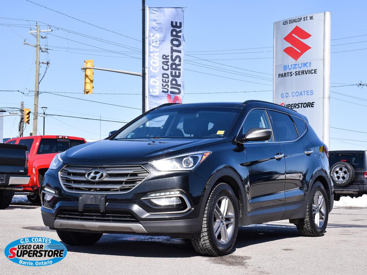 Used 2018 Hyundai Santa Fe Sport SE AWD ~Heated Leather ~Cam ~Pano Roof ~Bluetooth for sale in Barrie, ON