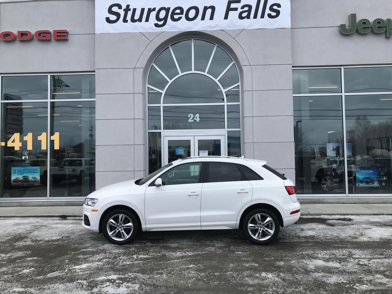 Used 2016 Audi Q3 2.0T Progressiv for sale in Sturgeon Falls, ON