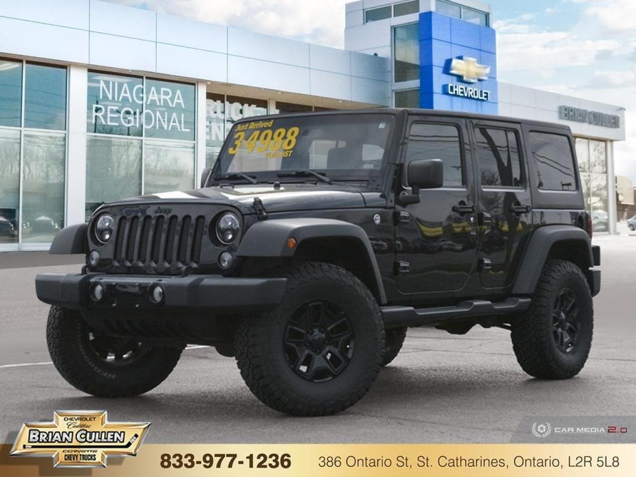 Used 2017 Jeep Wrangler Unlimited Willys Wheeler for sale in St Catharines, ON