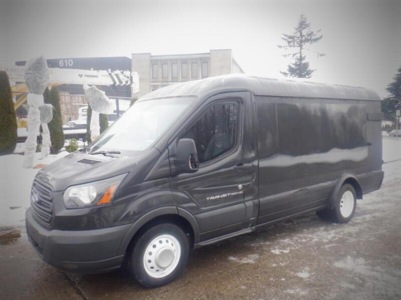 Used 2016 Ford Transit T-350 Bullet-Proof Glass 2 Seater Cargo Van Dually Diesel for sale in Burnaby, BC