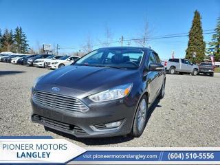 Used 2016 Ford Focus Titanium  - Leather Seats -  Heated Seats for sale in Langley, BC