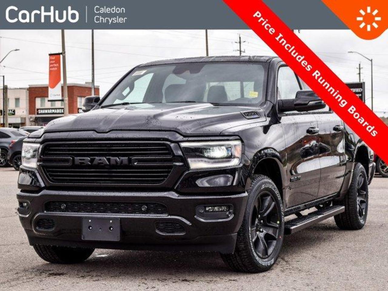 New 2023 RAM 1500 Sport 4x4 Pano Sunroof Lethr Blind Spot Level 2 Equipment for sale in Bolton, ON